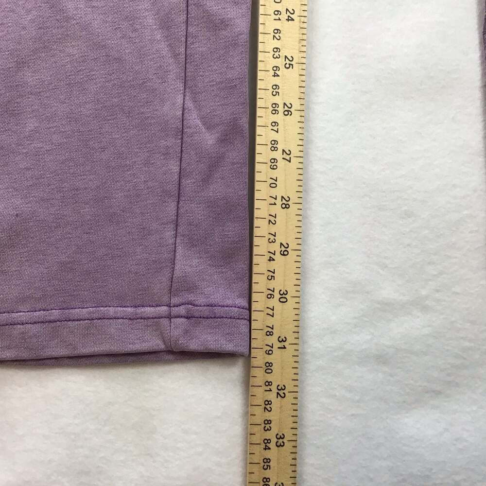 The Mayfair Group You Deserve Flowers Wide Leg Sweatpants Purple XS - Picture 7 of 14